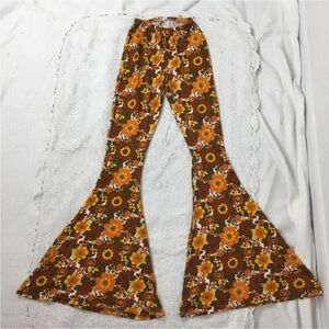 HER PONY MARGAUX Retro Look Festival Flare Pants US size 6